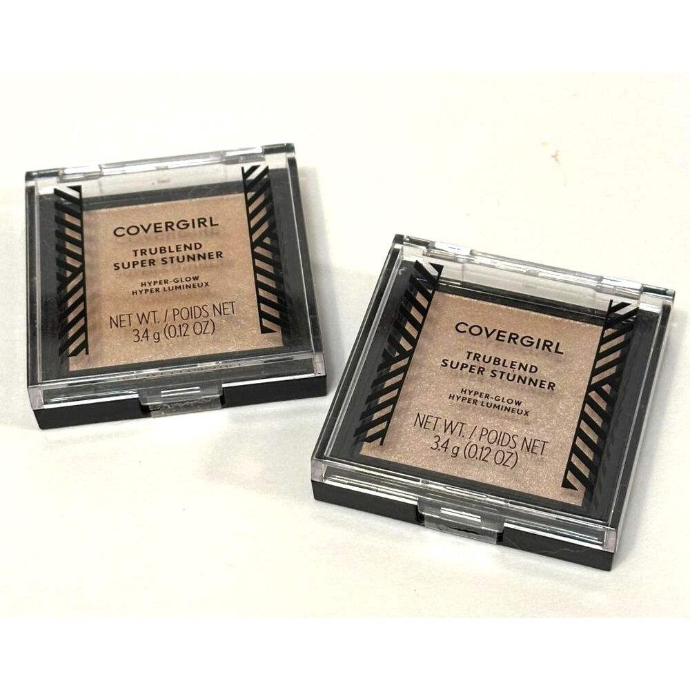 COVERGIRL TruBlend Super Stunner Hyper-Glow Highlighter Pearl Crush New Sealed